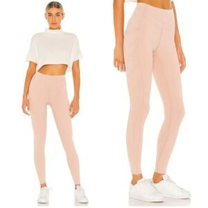 NEW Free People X FP Movement On Cloud Nine Legging in Pink Pearl - Size M